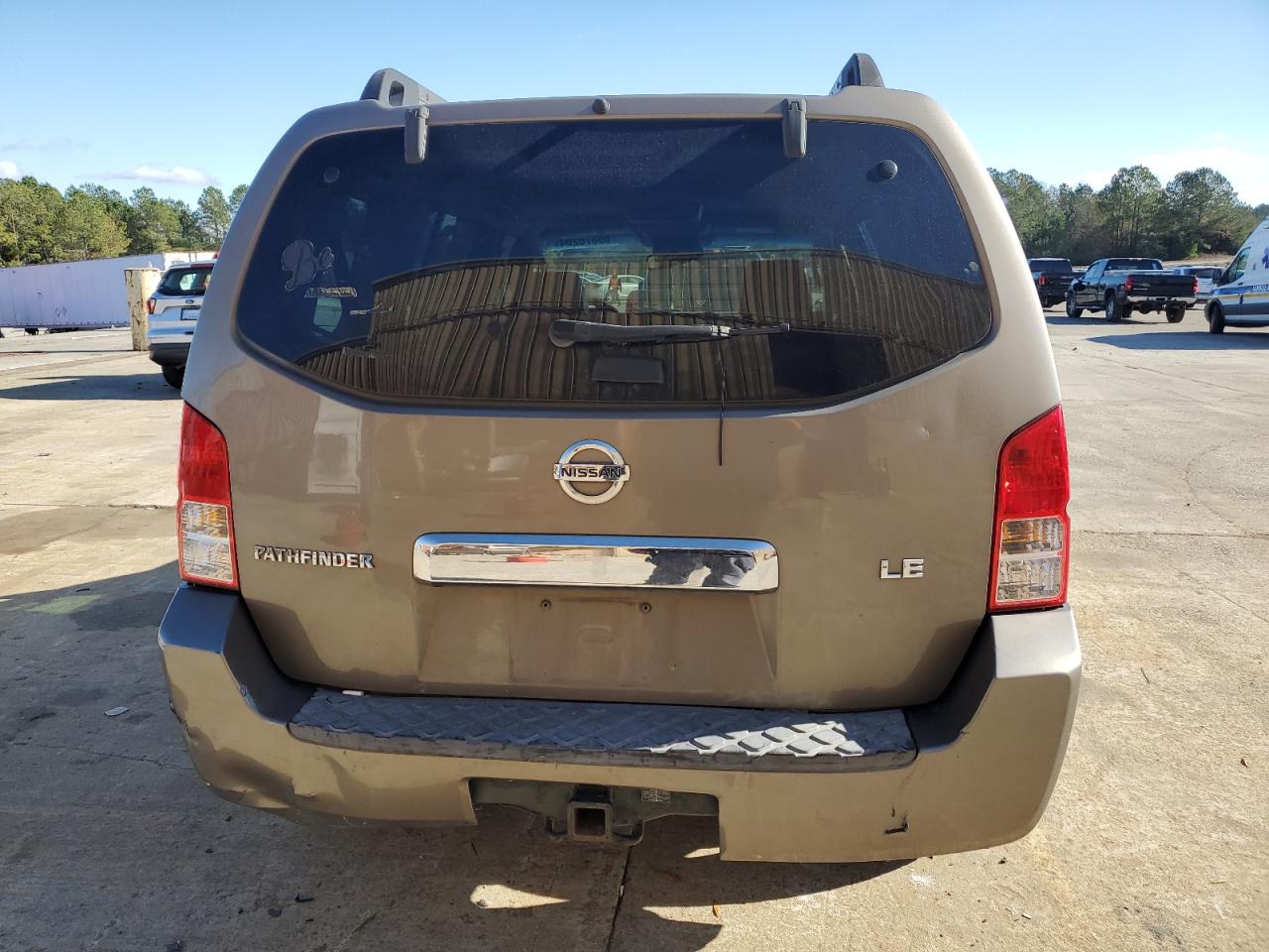 2007 Nissan Pathfinder Le VIN: 5N1AR18U47C634892 Lot: 85876204