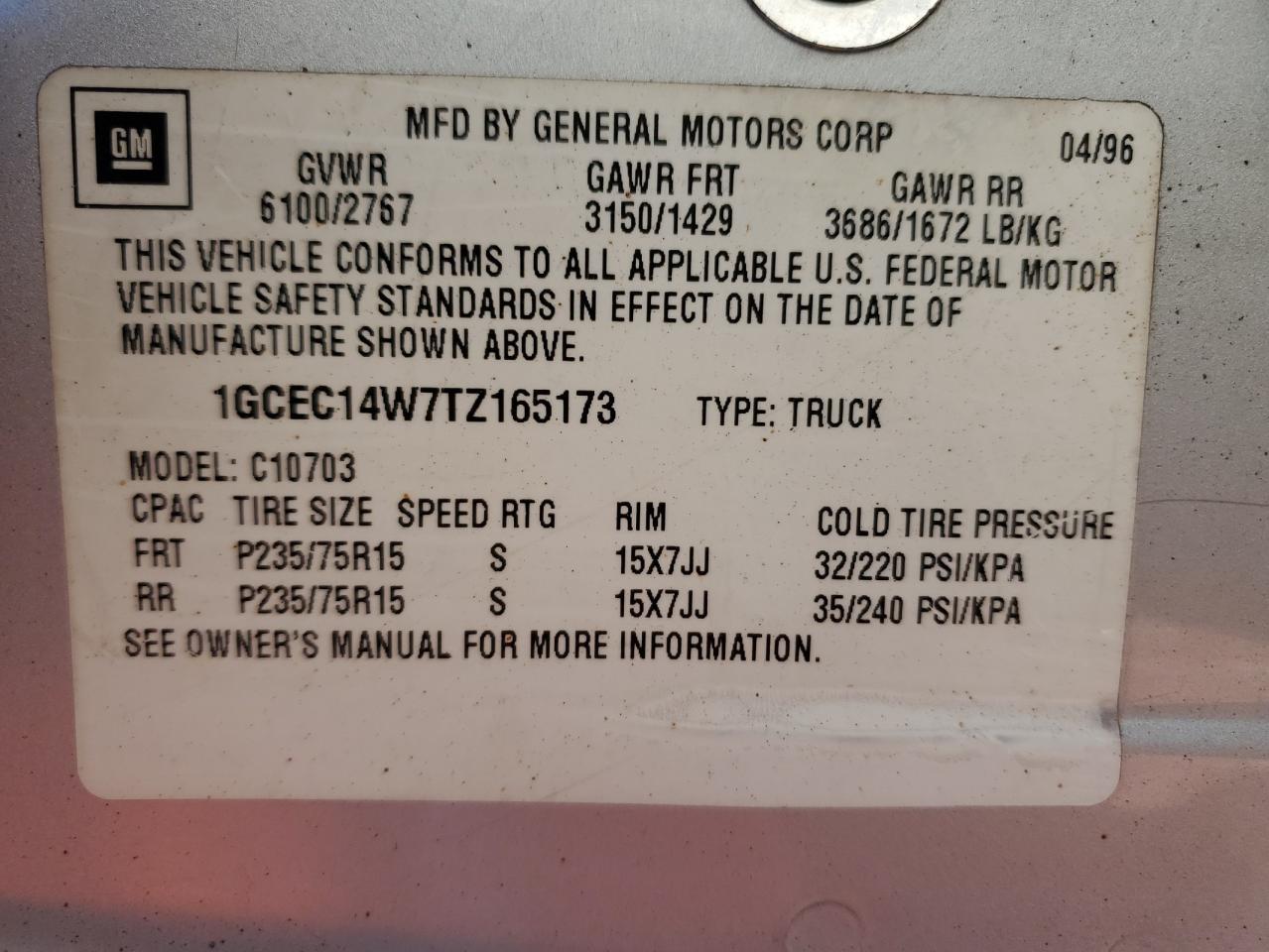 1996 Chevrolet GMT-400 - Image 12