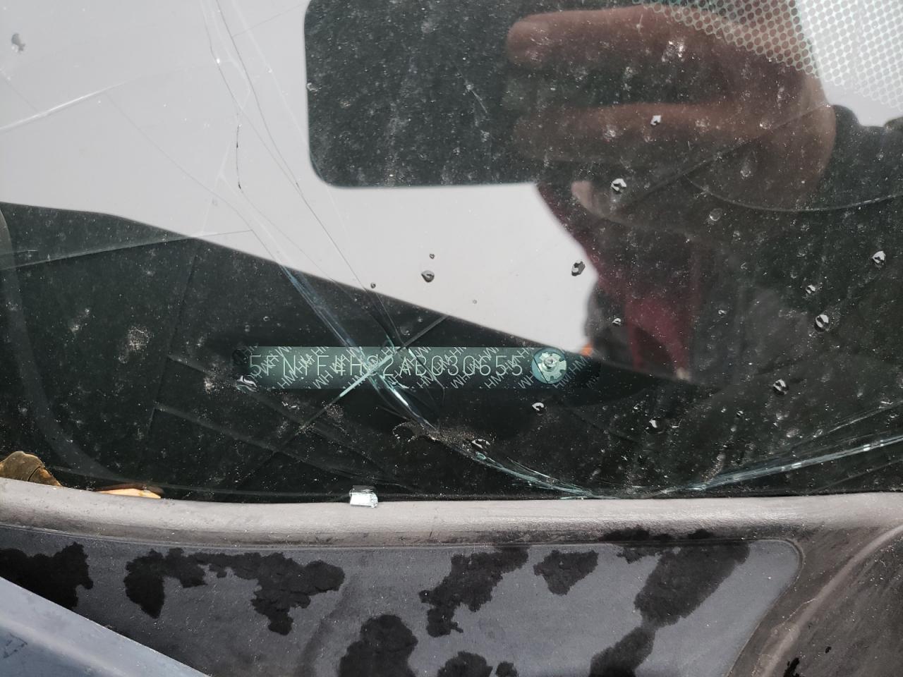 2010 Honda Pilot Touring VIN: 5FNYF4H82AB030655 Lot: 90968455