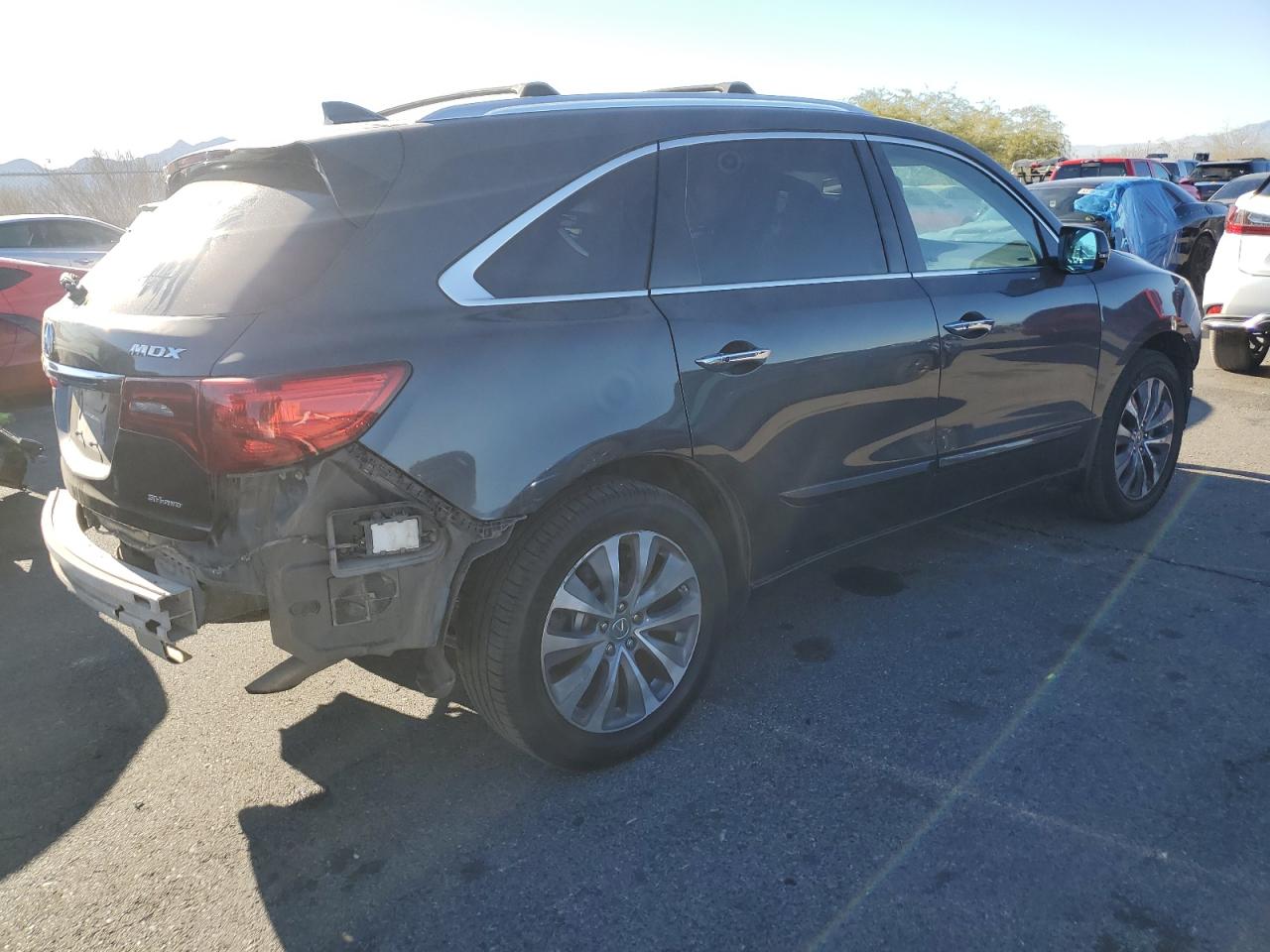 VIN 5FRYD4H41EB027396 2014 ACURA MDX no.3