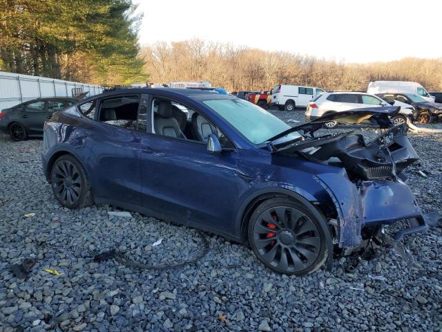  TESLA MODEL Y 2022 Синий