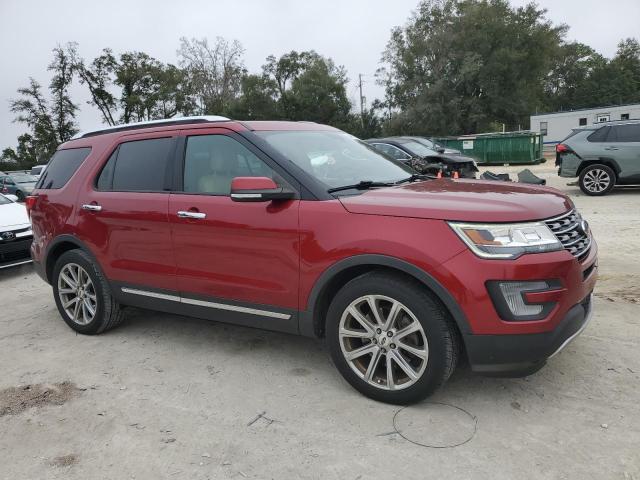  FORD EXPLORER 2017 Red