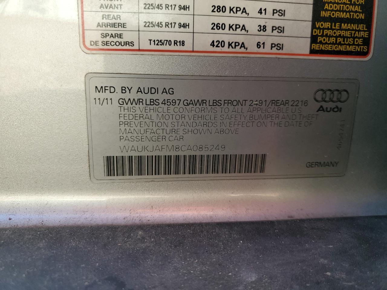 2012 Audi A3 - Image 14
