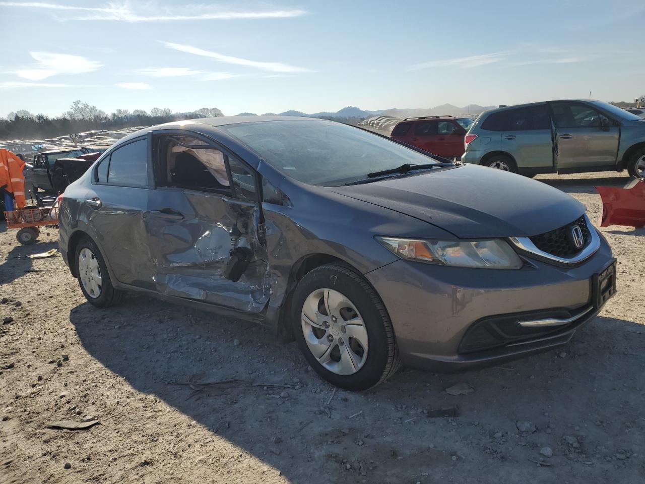 VIN 2HGFB2F54EH549742 2014 HONDA CIVIC no.4