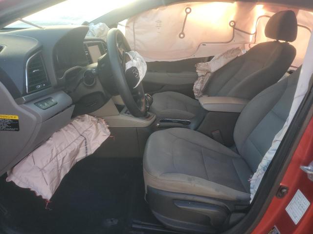  HYUNDAI ELANTRA 2018 Red