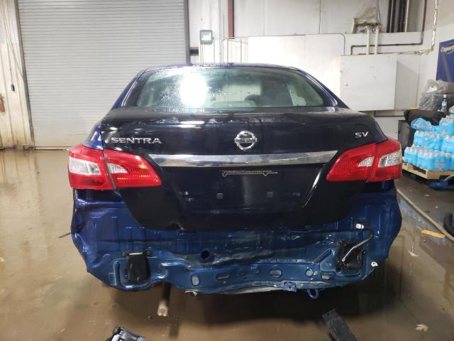  NISSAN SENTRA 2017 Синий