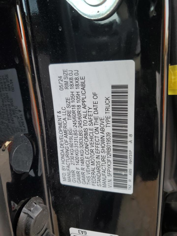 2024 Honda Ridgeline - Image 13