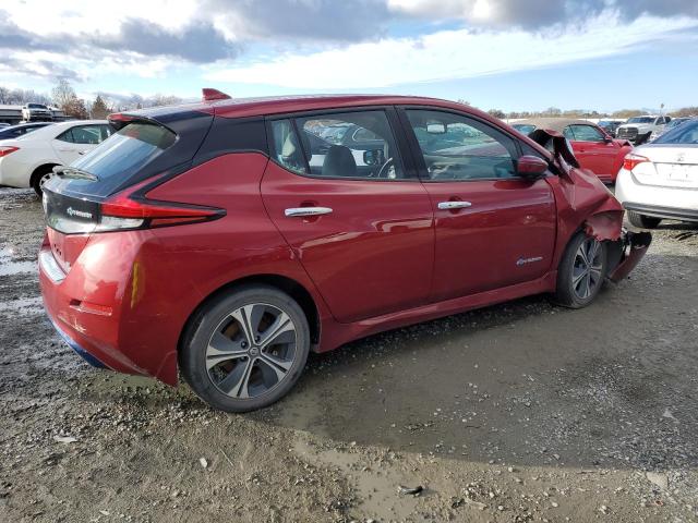  NISSAN LEAF 2019 Red