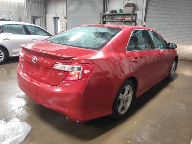  TOYOTA CAMRY 2012 Czerwony