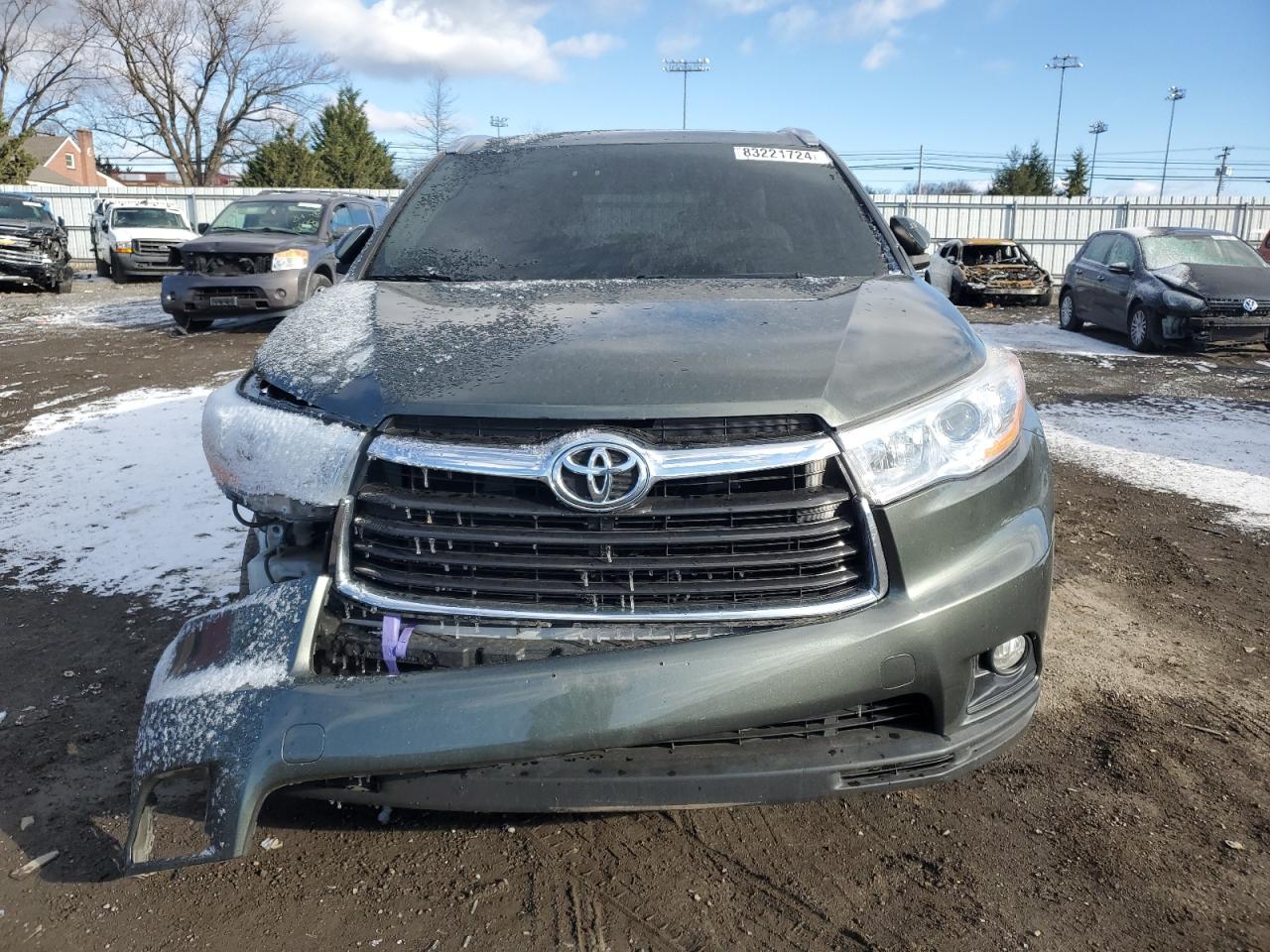 VIN 5TDJKRFH0GS305179 2016 TOYOTA HIGHLANDER no.5