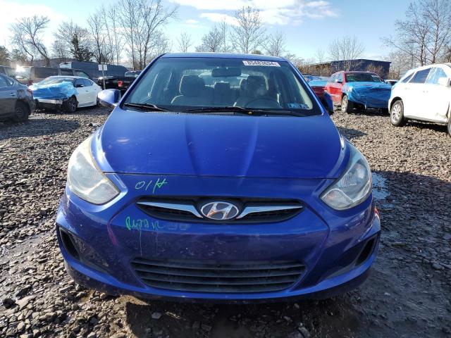  HYUNDAI ACCENT 2012 Blue