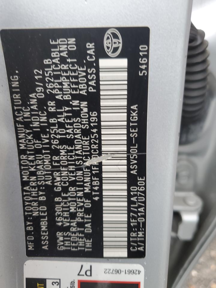 2012 Toyota Camry - Image 13