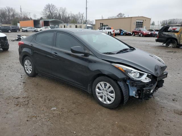 Sedans HYUNDAI ELANTRA 2016 Czarny