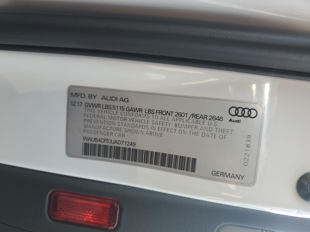 2018 Audi RS5 - Image 13