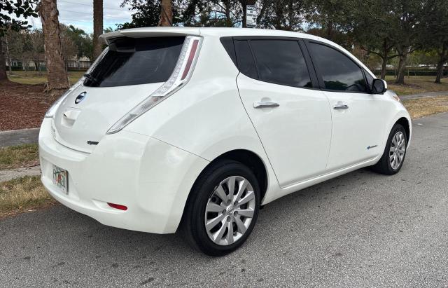 Hatchbacks NISSAN LEAF 2015 White