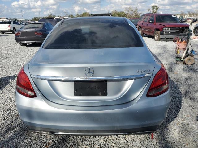 Sedans MERCEDES-BENZ C-CLASS 2016 Srebrny