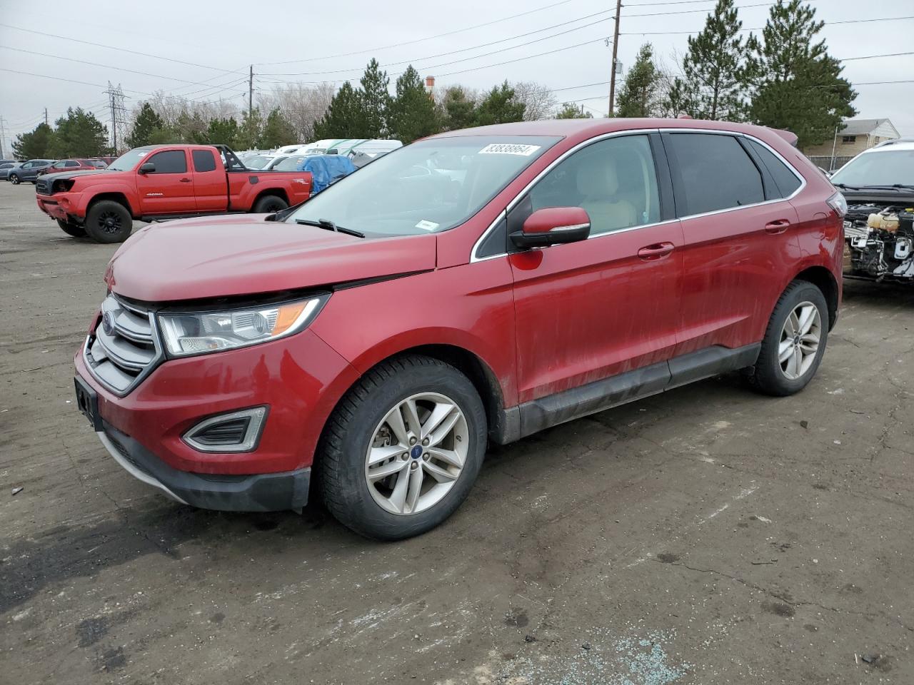 VIN 2FMPK4J92GBC42550 2016 FORD EDGE no.1