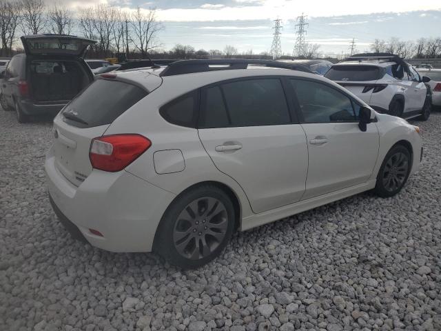  SUBARU IMPREZA 2013 Білий