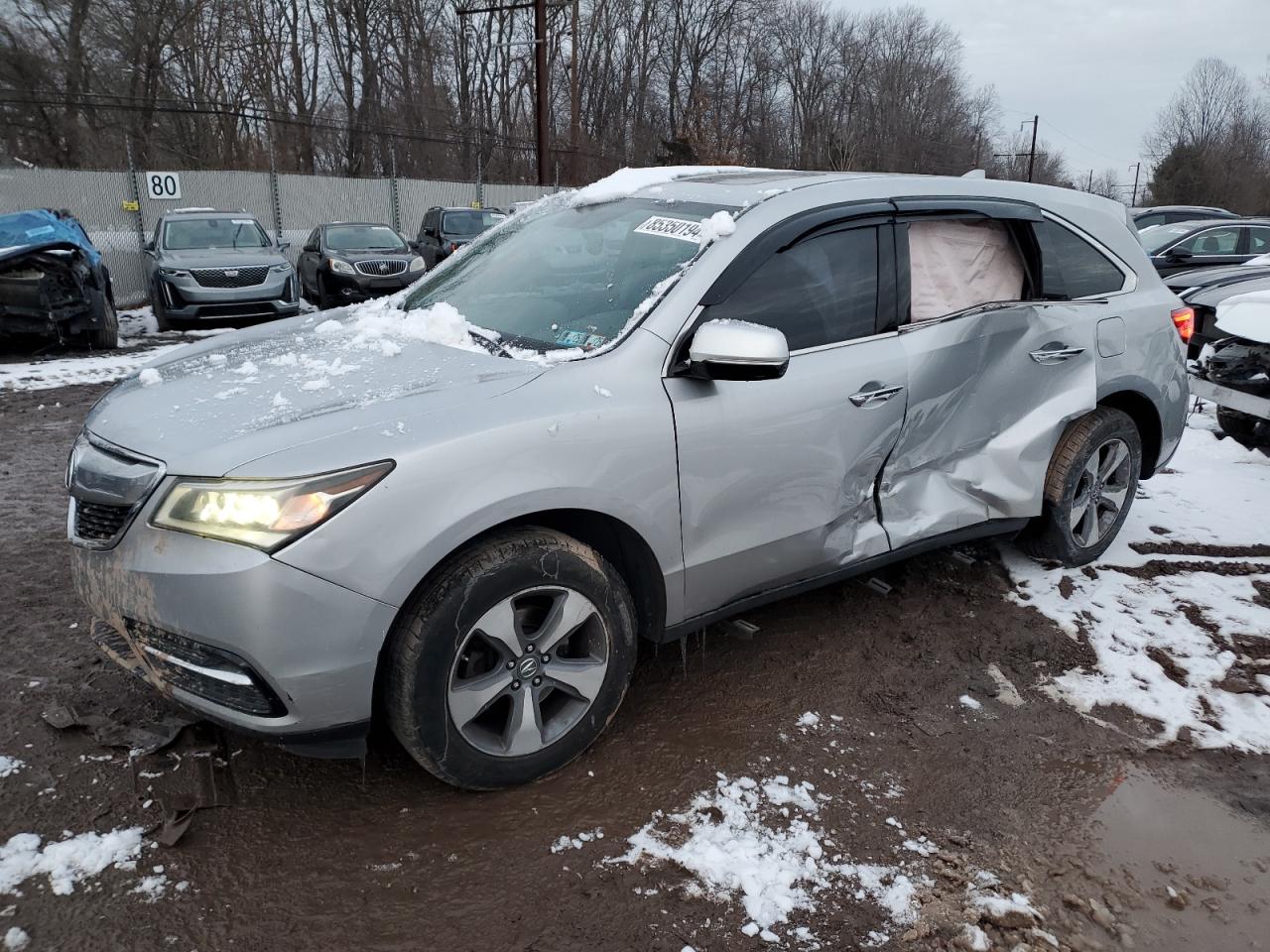 VIN 5FRYD4H25FB031497 2015 ACURA MDX no.1