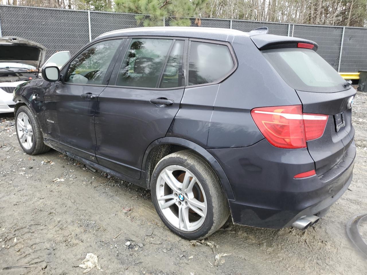 VIN 5UXWX9C5XE0D24423 2014 BMW X3 no.2