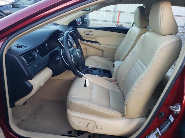  TOYOTA CAMRY 2015 Maroon