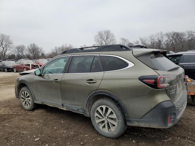  SUBARU OUTBACK 2022 Зеленый