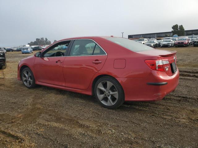  TOYOTA CAMRY 2012 Червоний