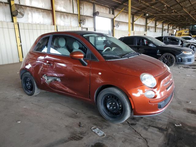  FIAT 500 2012 Оранжевий