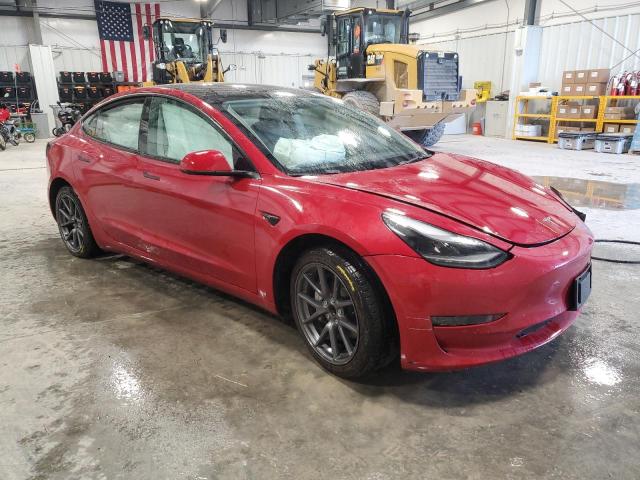  TESLA MODEL 3 2022 Czerwony