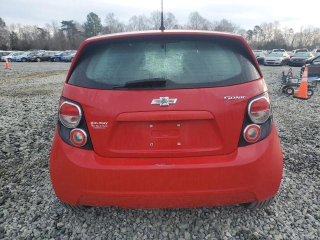  CHEVROLET SONIC 2012 Czerwony