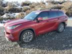 2020 Toyota Highlander Platinum en Venta en Reno, NV - Front End