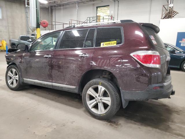 Parquets TOYOTA HIGHLANDER 2012 Maroon