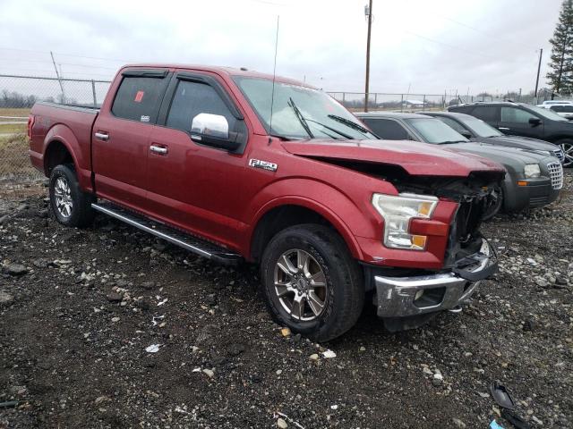  FORD F-150 2015 Czerwony