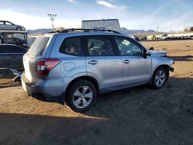  SUBARU FORESTER 2015 Srebrny