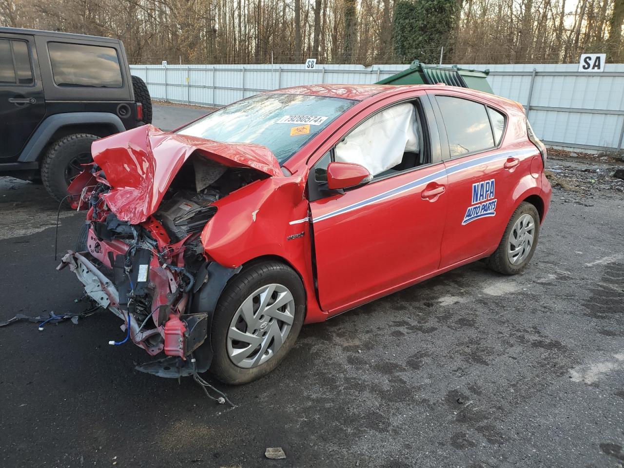 VIN JTDKDTB32G1138052 2016 TOYOTA PRIUS no.1