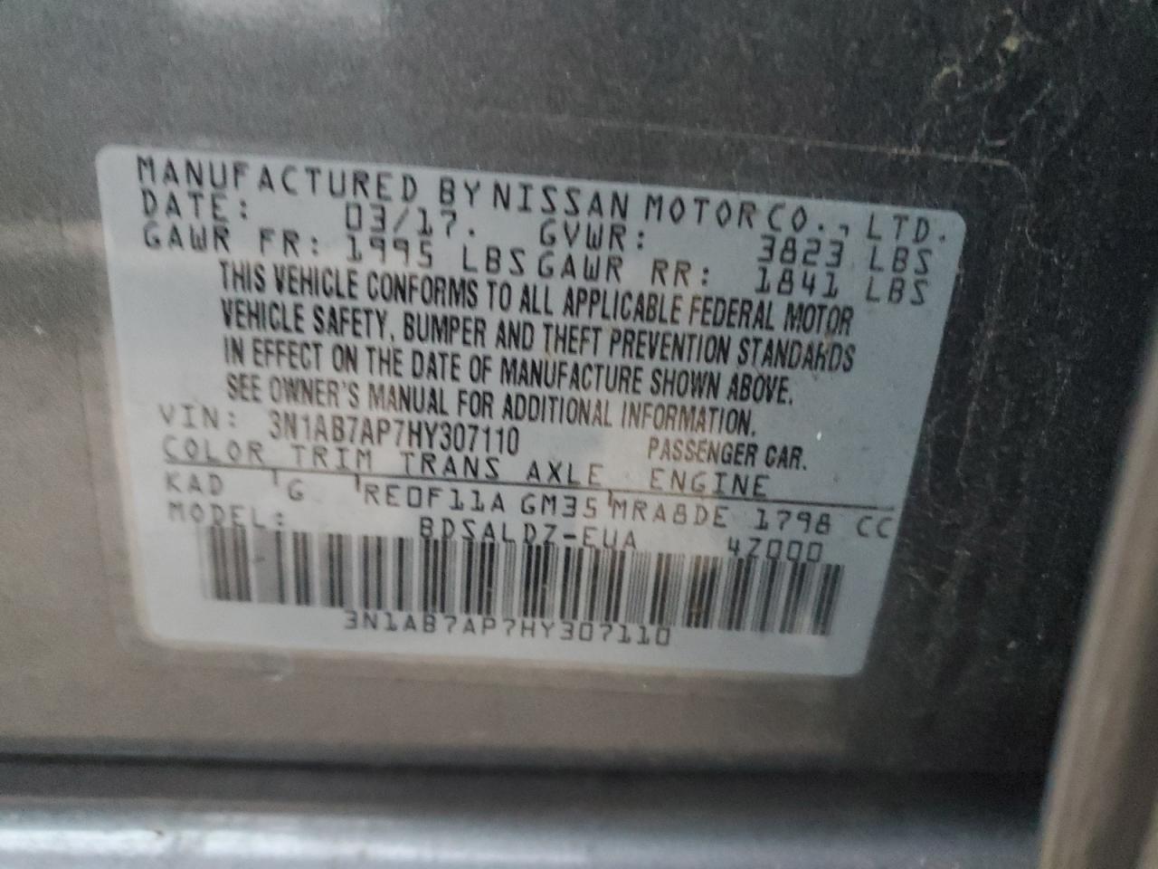 2017 Nissan Sentra - Image 12