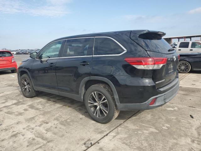  TOYOTA HIGHLANDER 2019 Чорний