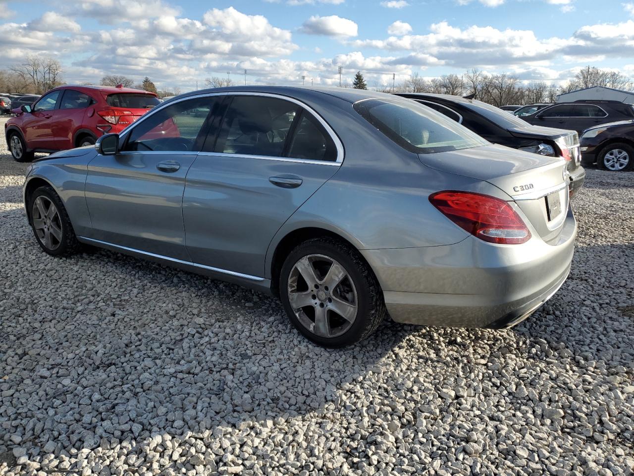 VIN 55SWF4KB1FU047612 2015 MERCEDES-BENZ C-CLASS no.2