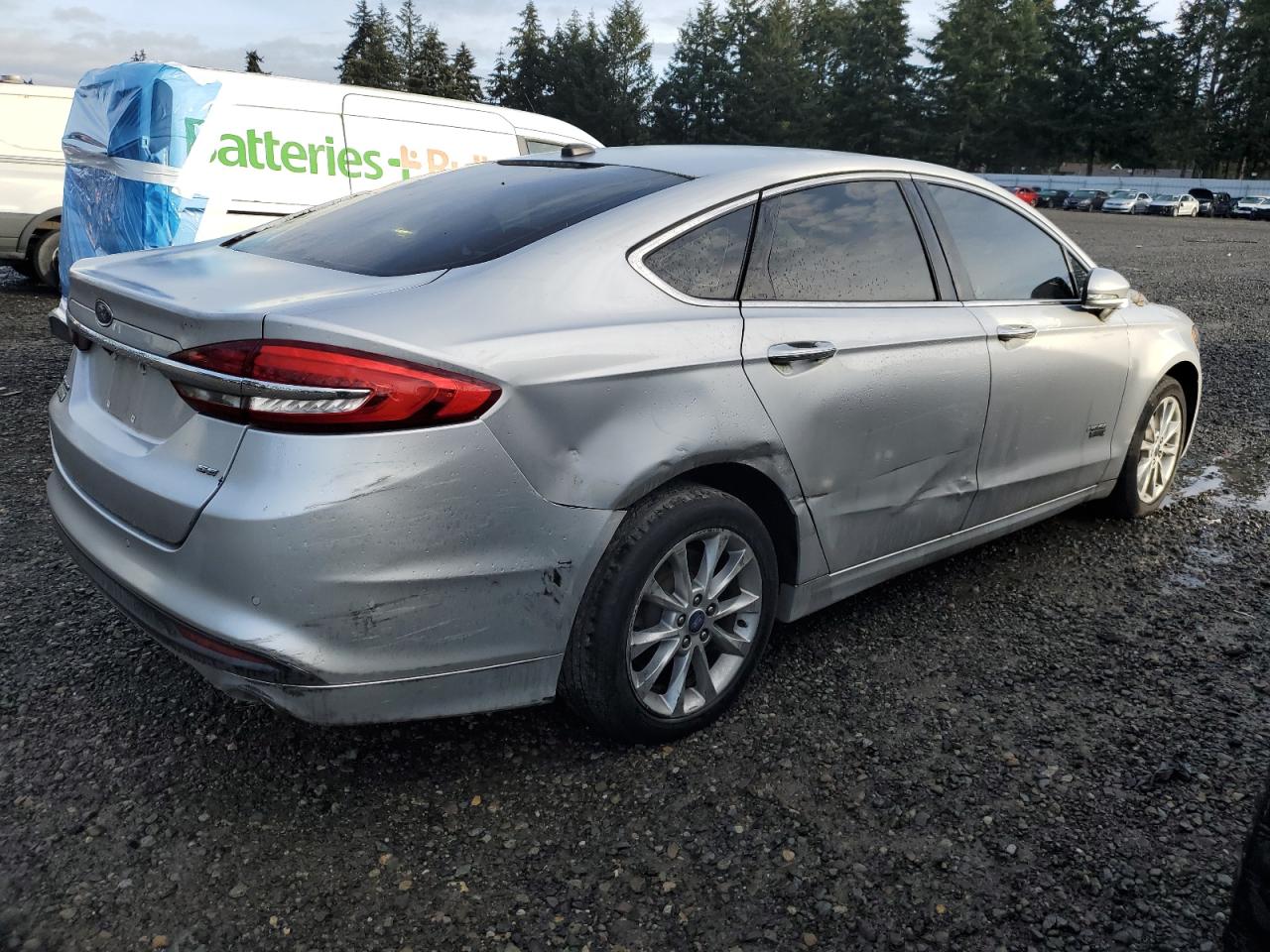 VIN 3FA6P0PU1HR306236 2017 FORD FUSION no.3