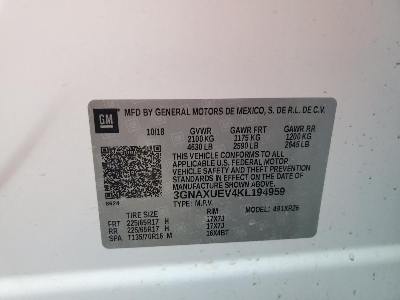 2019 Chevrolet Equinox - Image 13