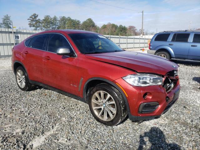  BMW X6 2017 Red