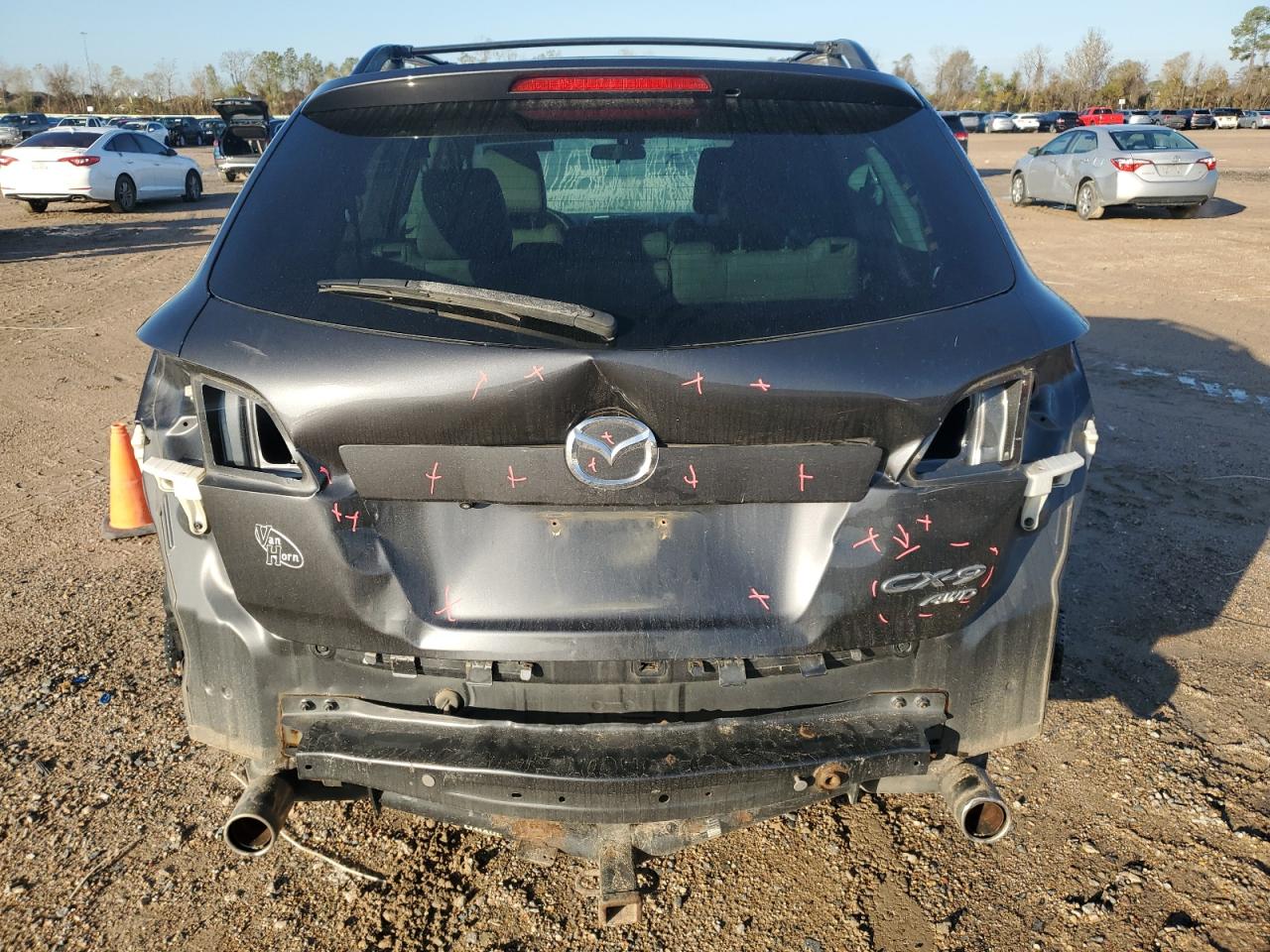 2013 Mazda Cx-9 Touring VIN: JM3TB3CA2D0411202 Lot: 86201274