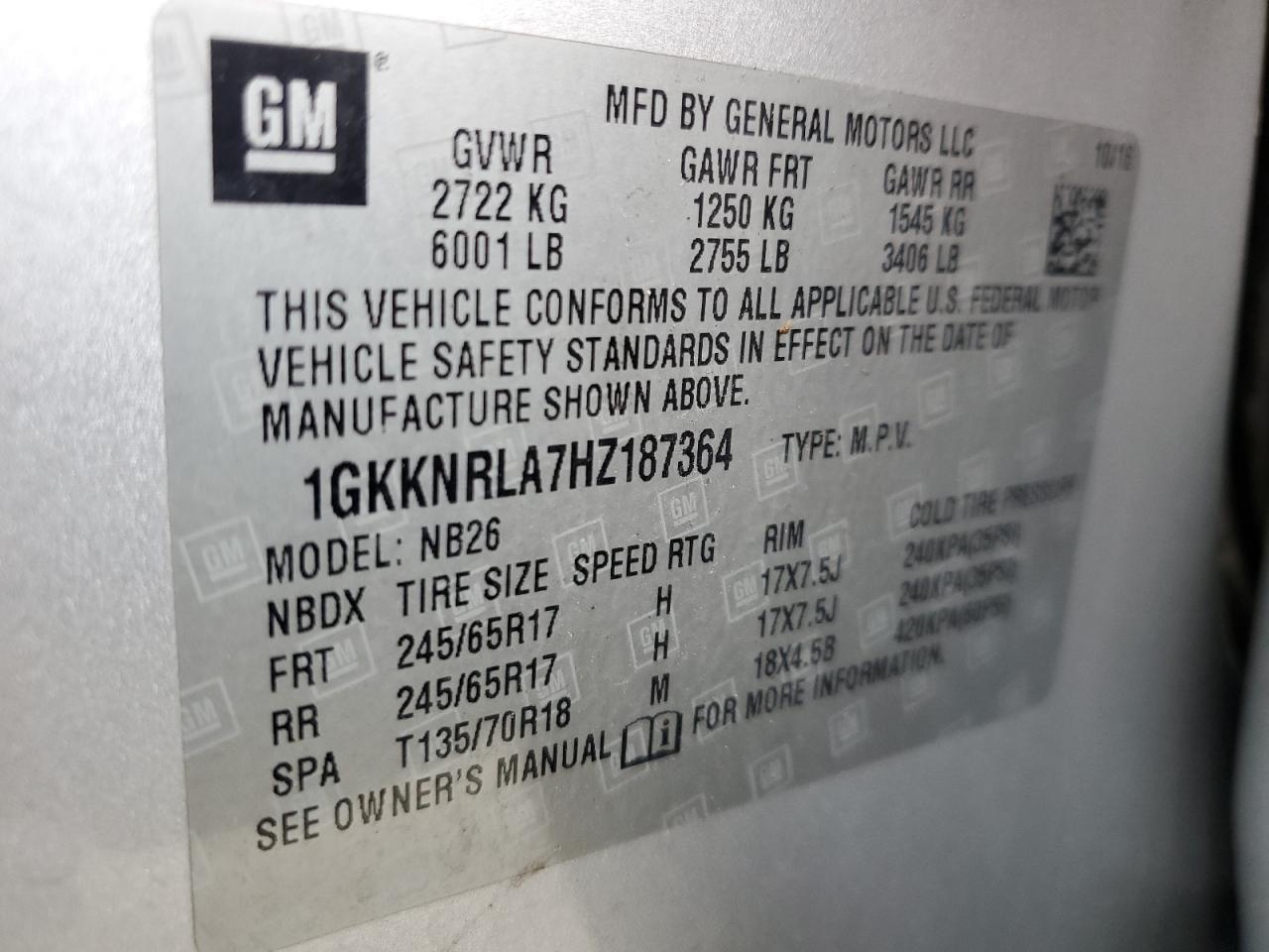 2017 GMC Acadia - Image 13