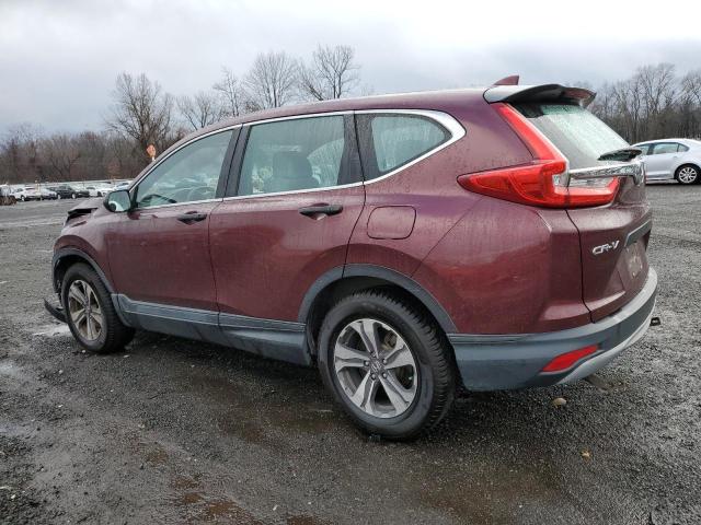  HONDA CRV 2017 Burgundy