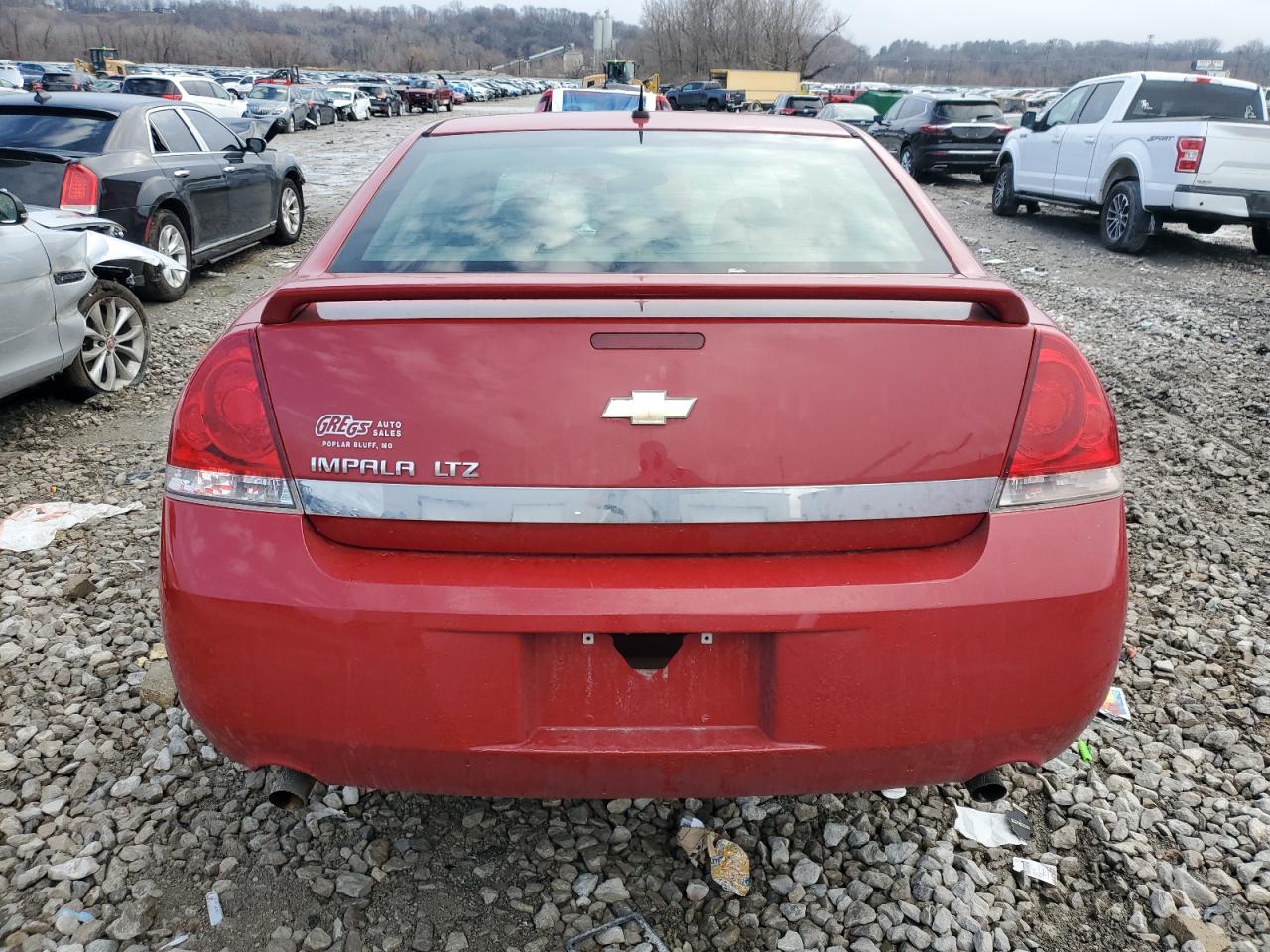 2007 Chevrolet Impala Ltz VIN: 2G1WU58R279266417 Lot: 57950805