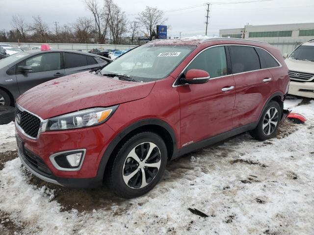  KIA SORENTO 2016 Czerwony