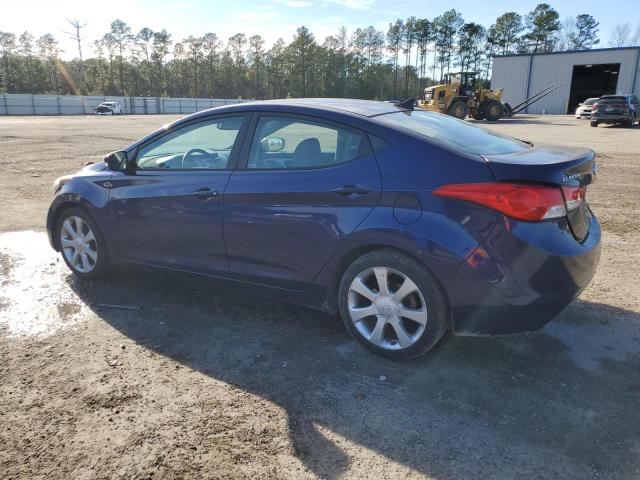  HYUNDAI ELANTRA 2013 Blue