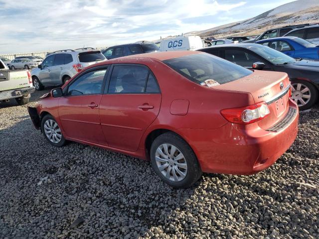  TOYOTA COROLLA 2012 Czerwony