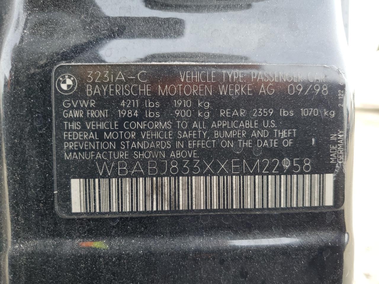 1999 BMW 3er - Image 12