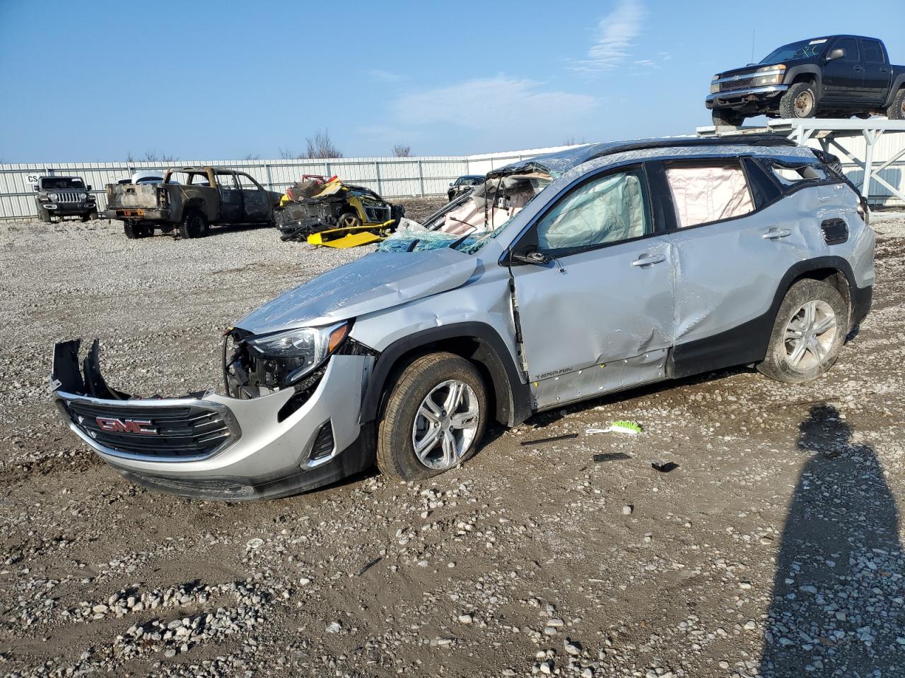 2021 Gmc Terrain Sle продається в Earlington, KY - All Over
